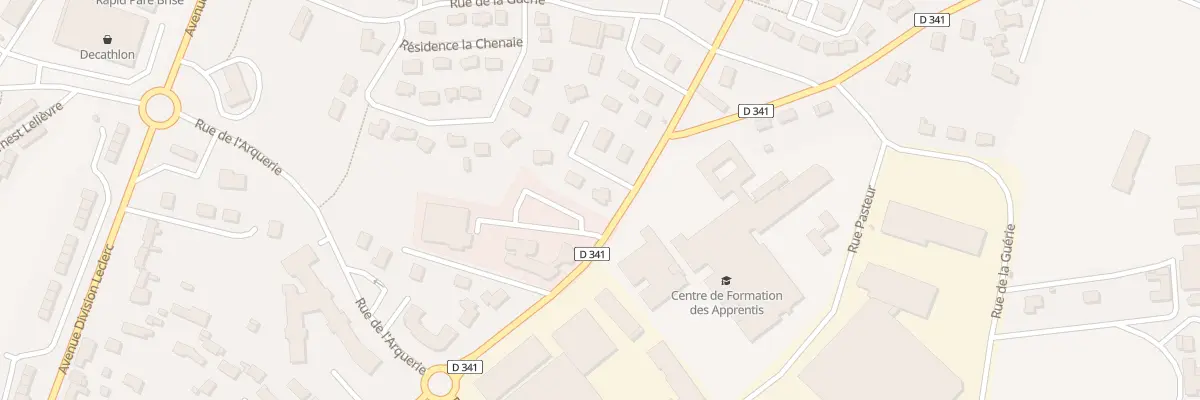 Plan du 1 Lot de la Ruauderie à Coutances