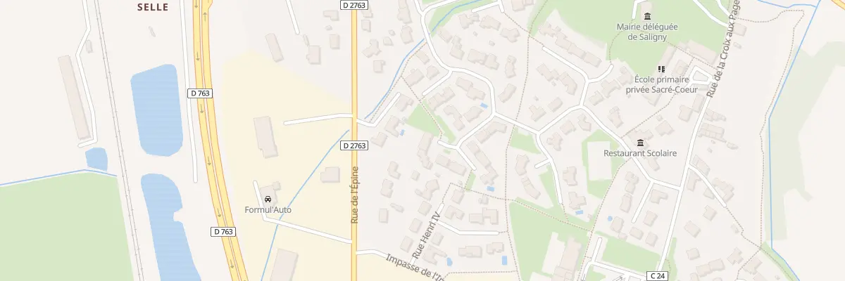Plan du 6 Rue maria callas à Bellevigny