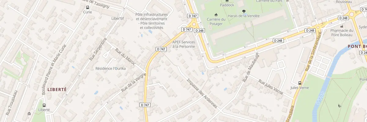 Plan du 34 Imp des Ardennes à La Roche-sur-Yon