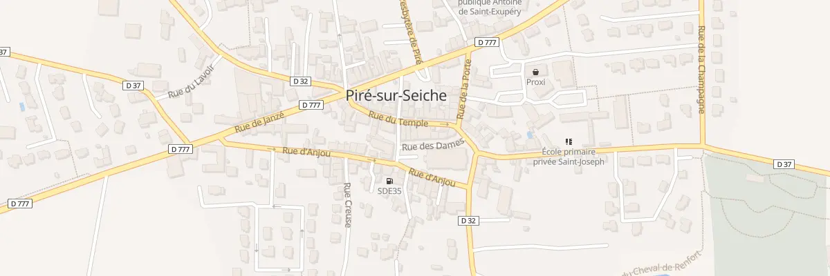 Plan du 3 Rue des Dames à Piré-Chancé
