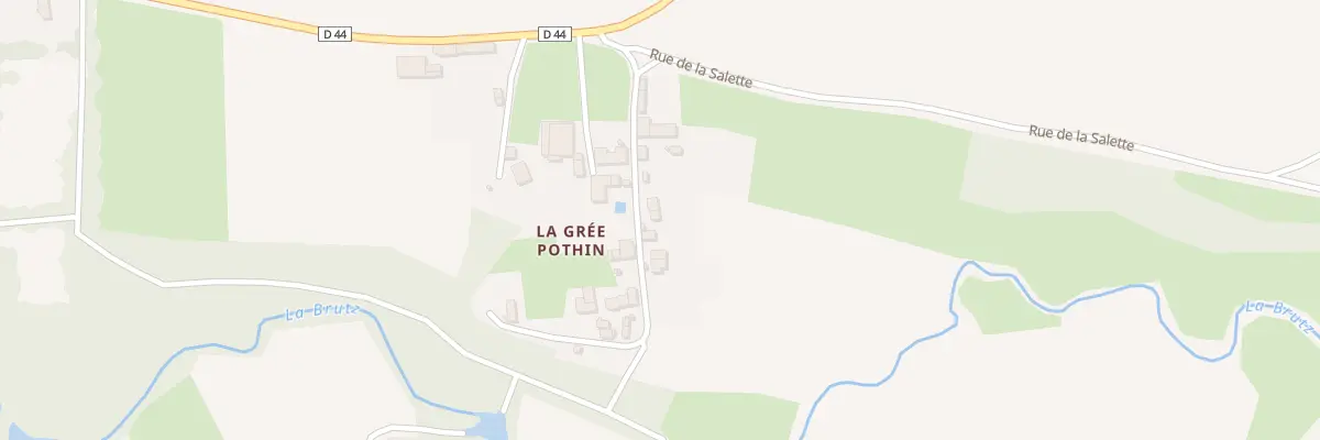Plan du 5782 La Grée Pothin à Rougé