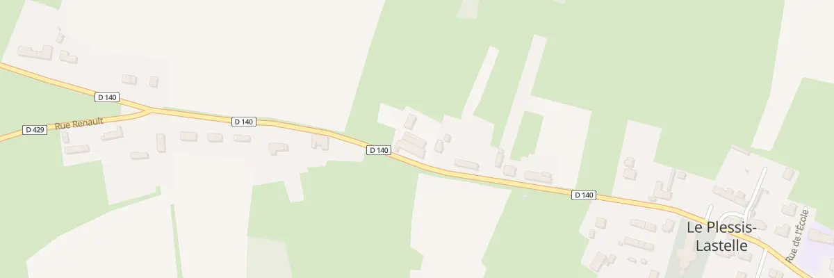 Plan du 34 Rue de Beaucoudray au Plessis-Lastelle