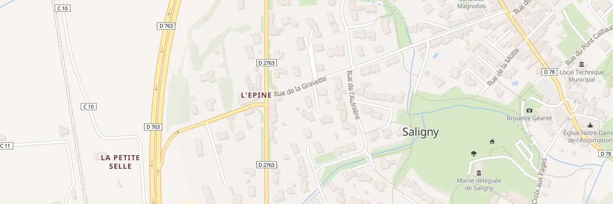 Plan du 1 Imp Arletty à Bellevigny