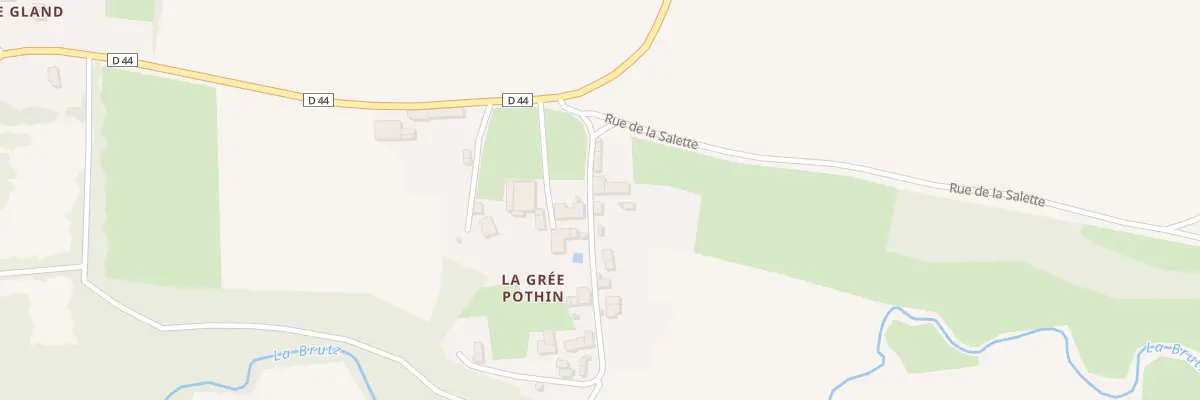 Plan du 5785 La Grée Pothin à Rougé