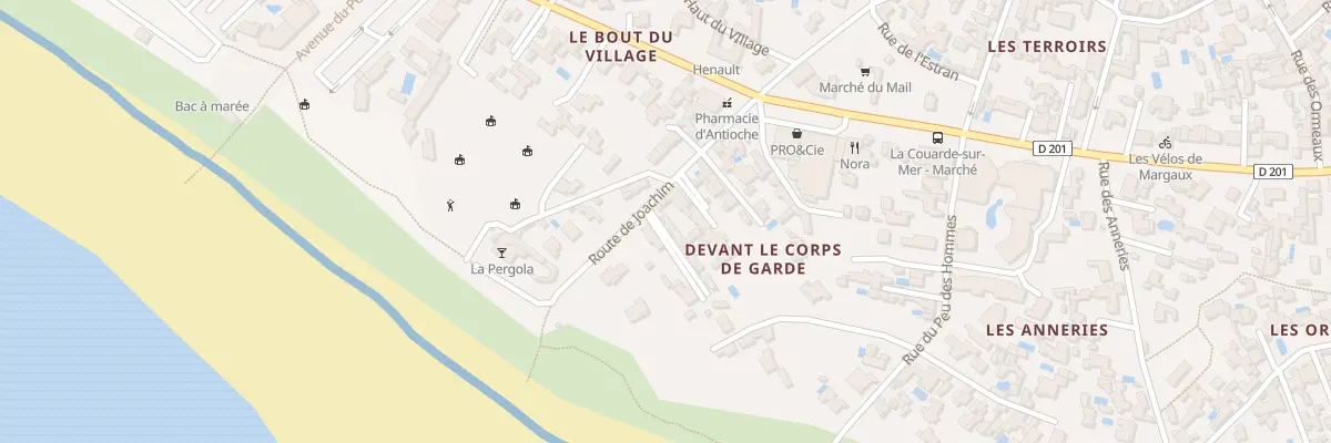 Plan du 11 Rte de Joachim à La Couarde-sur-Mer