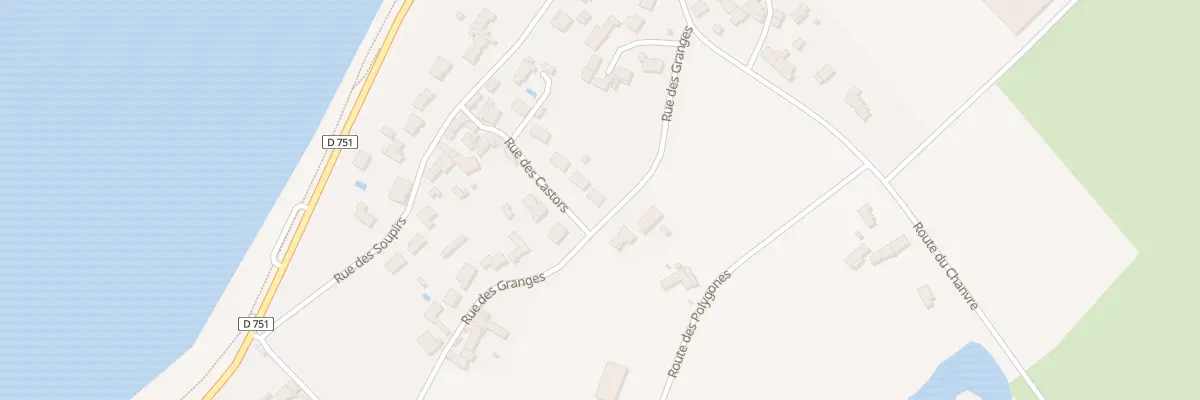 Plan du 2 Rue des castors à Saint-Julien-de-Concelles