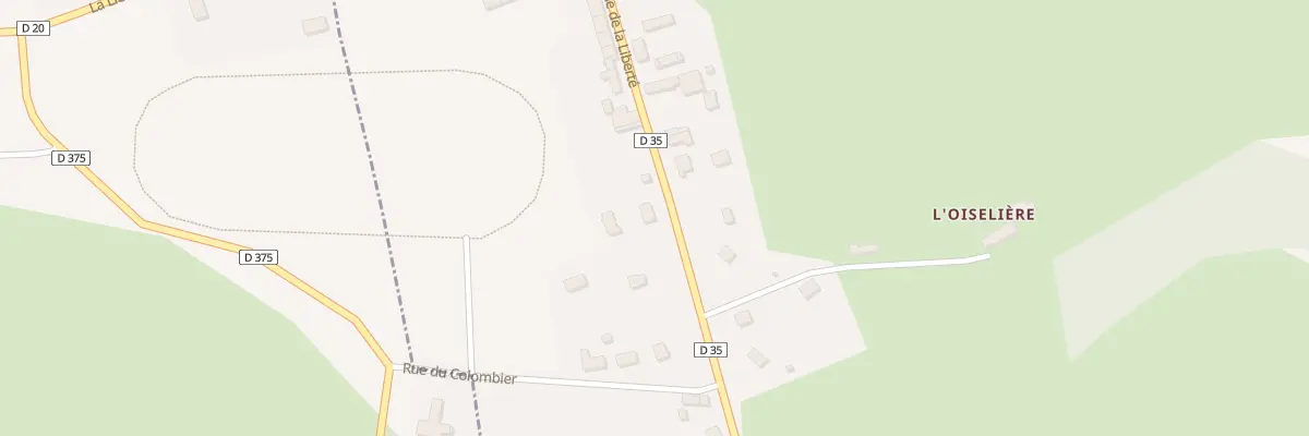 Plan du 26 Rue de la Liberté au Loreur