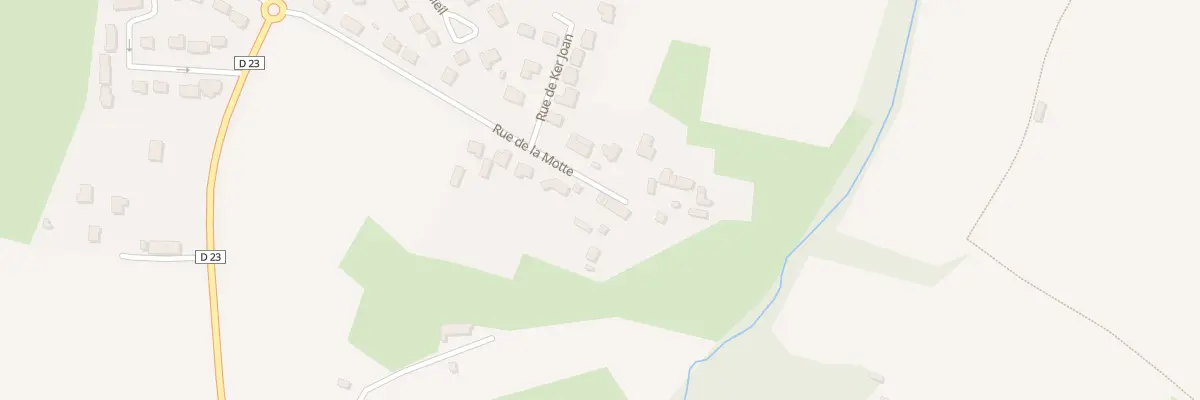 Plan du 12 Rue de la Motte à Mézières-sur-Couesnon