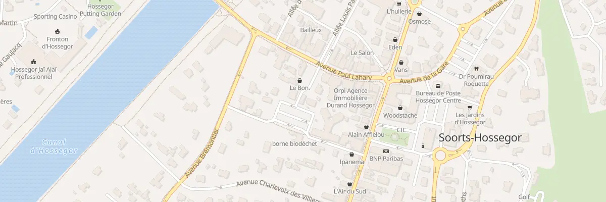 Plan du 70 Pl Louis Pasteur à Soorts-Hossegor