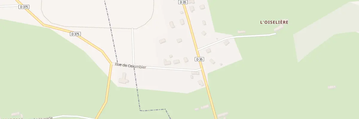 Plan du 2B Rue du Colombier au Loreur