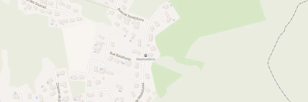 Plan du 14 Che Mastuluzea à Saint-Pierre-d’Irube
