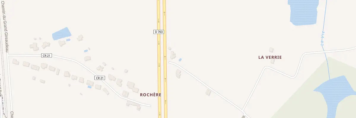 Plan du 58 Rouchère Est à Bellevigny