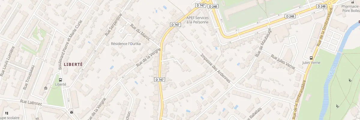 Plan du 37B Rue Marechal Lyautey à La Roche-sur-Yon