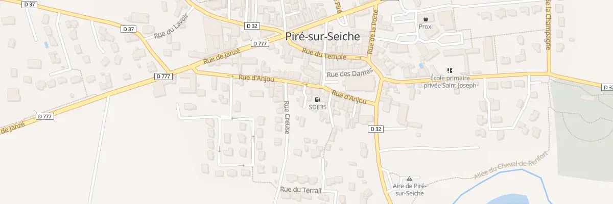 Plan du 24 Rue d’Anjou à Piré-Chancé