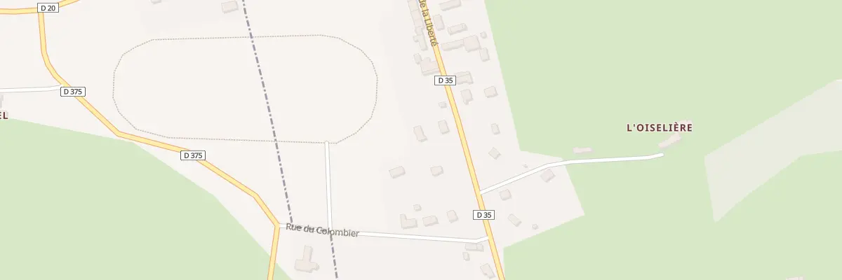 Plan du 26B Rue de la Liberté au Loreur