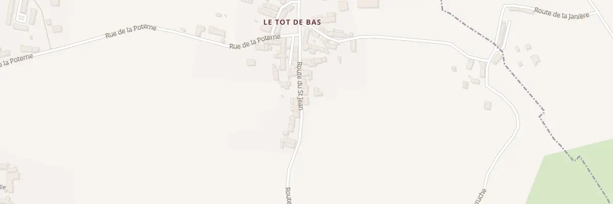 Plan du 76 Village Le Tot de Bas à Fermanville