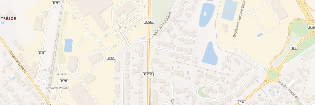 Plan du 5696 Rte de Montaigu à Bellevigny