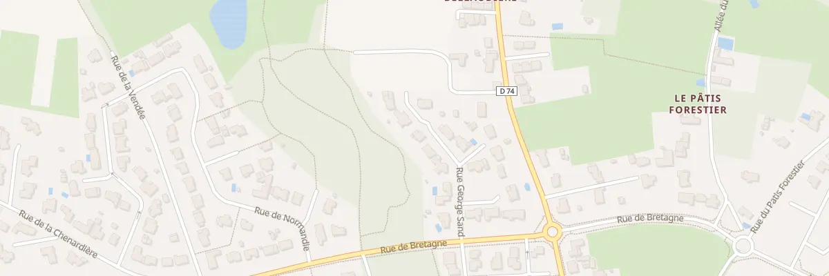 Plan du 11 Imp Georges Sand à Haute-Goulaine