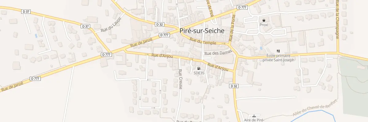 Plan du 18 Rue d’Anjou à Piré-Chancé