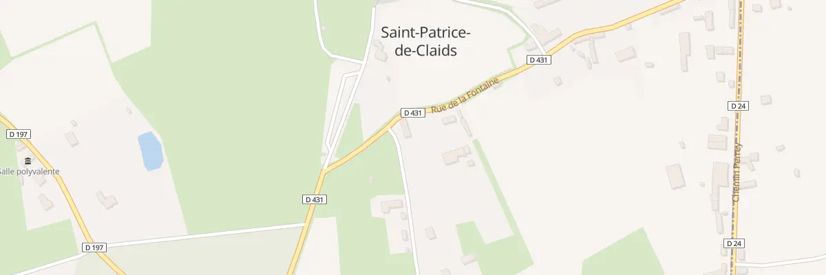 Plan du 8 Le Carré à Saint-Patrice-de-Claids