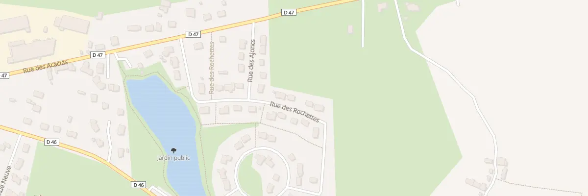 Plan du 15 Rue des Rochettes à Coësmes