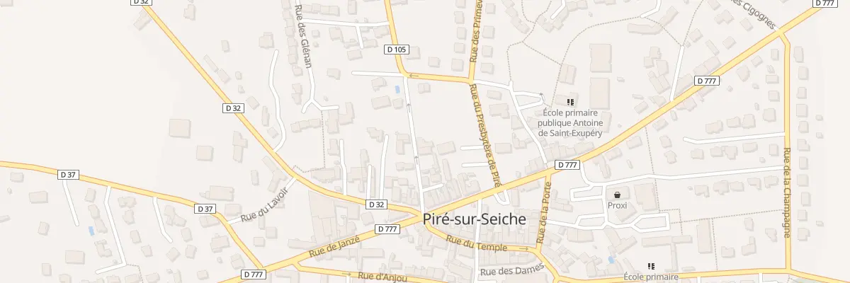 Plan du 8 Rue de Chaumeré à Piré-Chancé