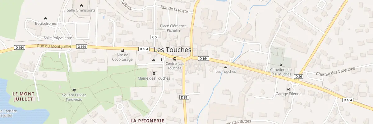 Plan du 1 Rue du sacré-coeur aux Touches