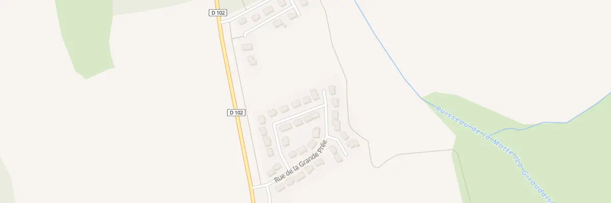 Plan du 15 Rue de la Grande Pree à Mézières-sur-Couesnon