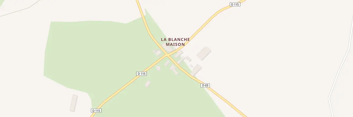 Plan du 8 La Blanche Maison à Montaigu-la-Brisette