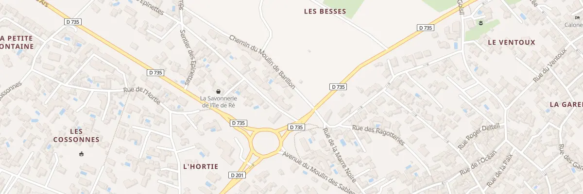 Plan du 6162 Les Epinettes à La Couarde-sur-Mer