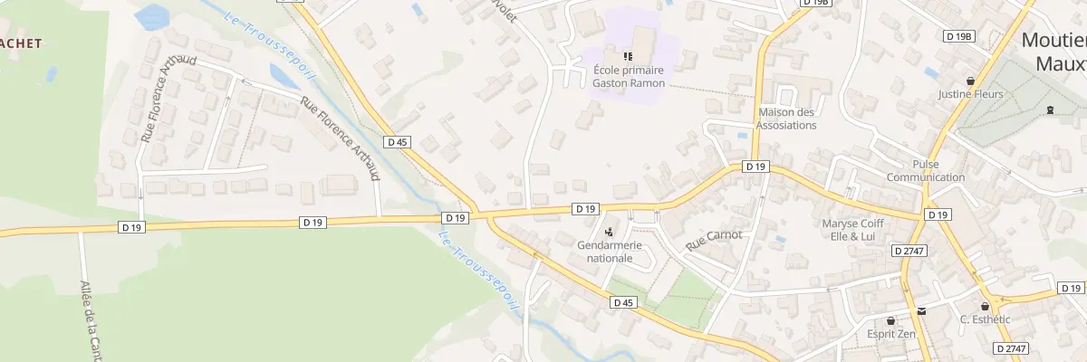 Plan du 42 Rue des Sables à Moutiers-les-Mauxfaits