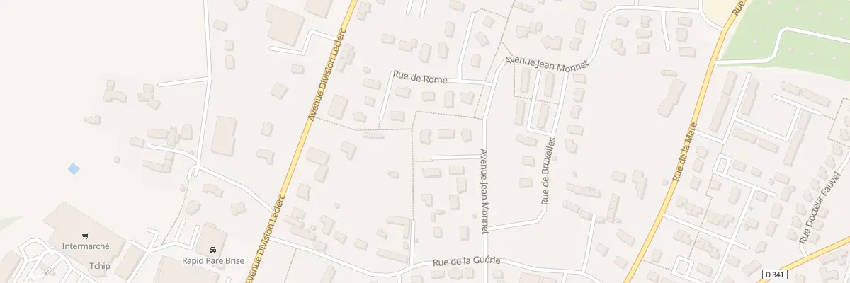 Plan du 9 Avenue Jean Monnet à Coutances