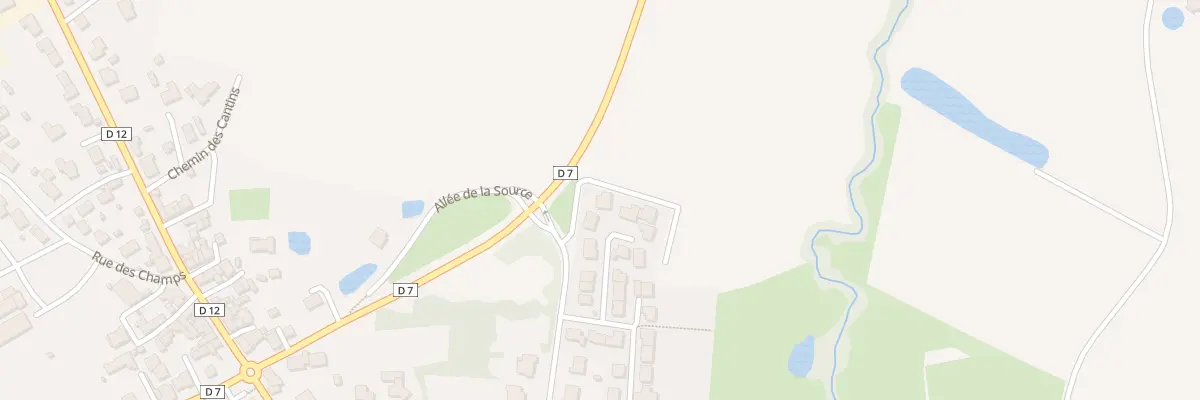 Plan du 9 All des Azalées à Vieillevigne
