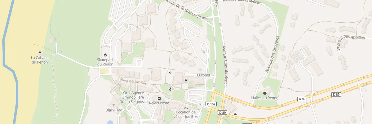 Plan du 9001 Res de l’Eyre à Seignosse