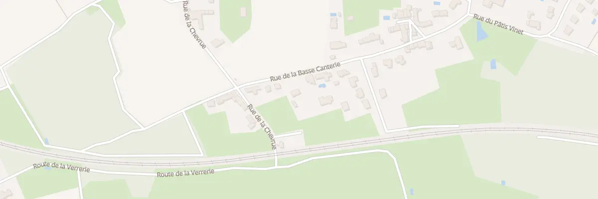 Plan du 6 Rue de la Basse Canterie à Vertou