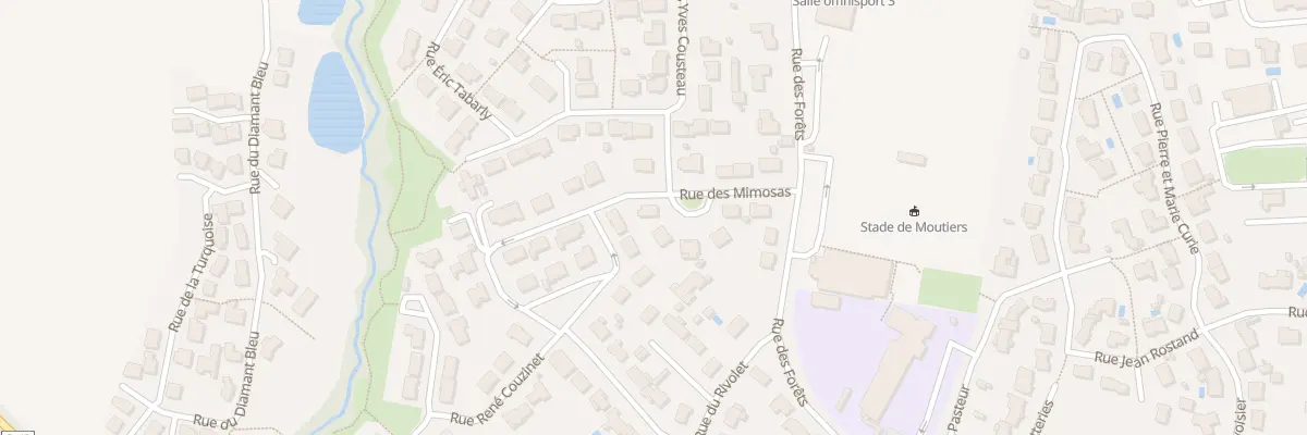 Plan du 16 Rue des Mimosas à Moutiers-les-Mauxfaits