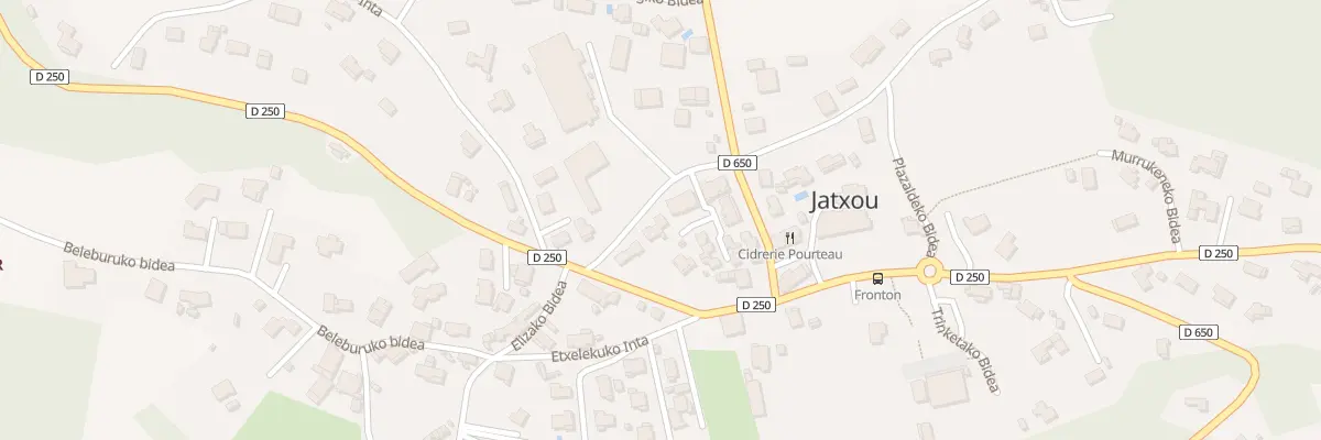Plan du 70 Apezetxeko Bidea à Jatxou