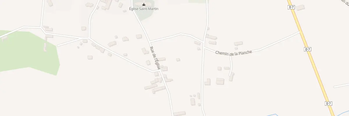 Plan du 3 Rue de l’Eglise à Saussey