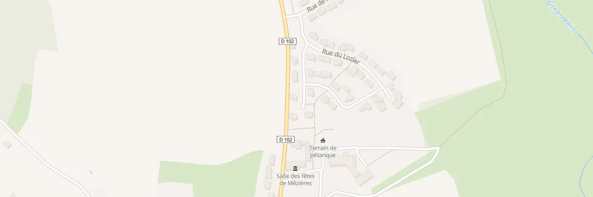 Plan du 41 Rue du Lozier à Mézières-sur-Couesnon