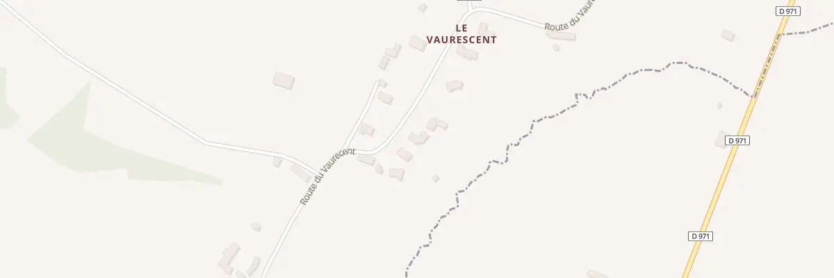 Plan du 19B Rte du Vaurecent à Monthuchon