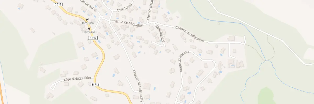 Plan du 95 All Rossini à Mouguerre