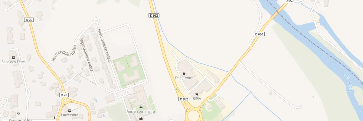 Plan du 673 Haltsuko Bidea Rd650 à Larressore