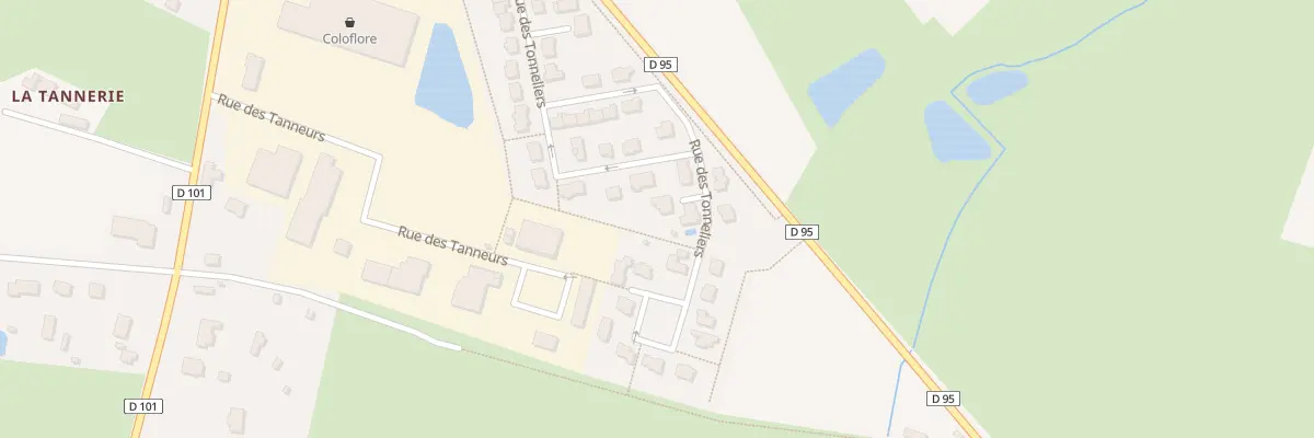 Plan du 30 Rue des Tonneliers à La Bouëxière