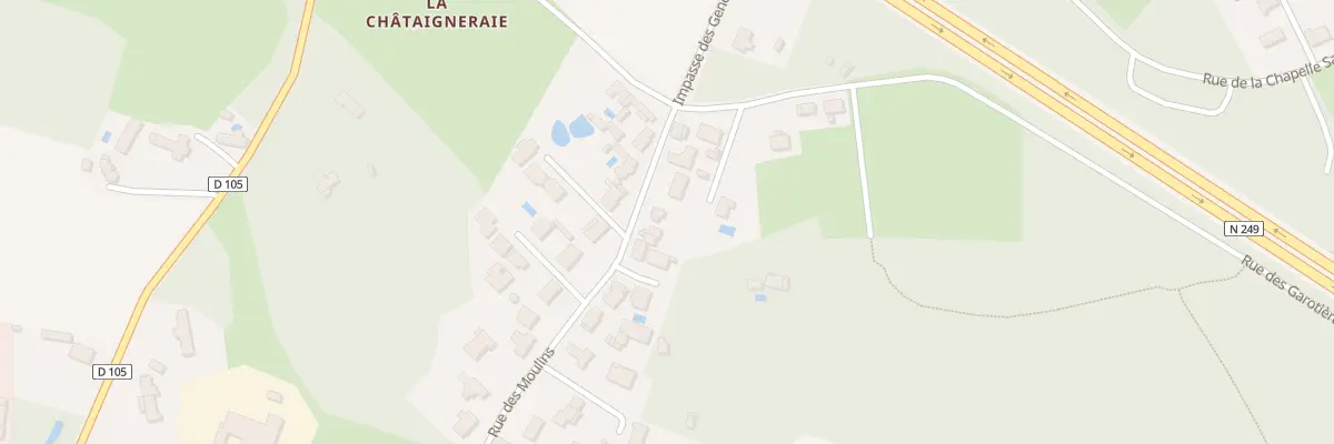 Plan du 3B Rue des moulins à Haute-Goulaine