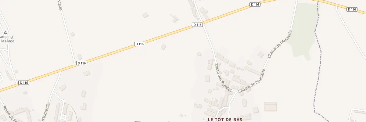Plan du 43B Village Le Tot de Bas à Fermanville
