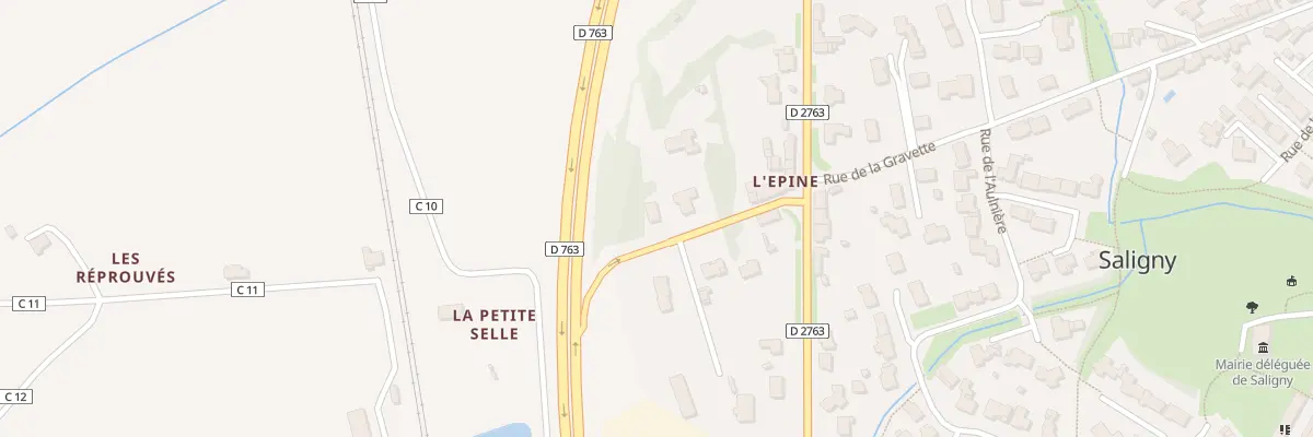 Plan du 8 Imp de l’Épine à Bellevigny