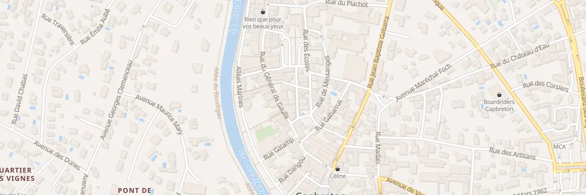 Plan du 7B Rue des Prébendiers à Capbreton