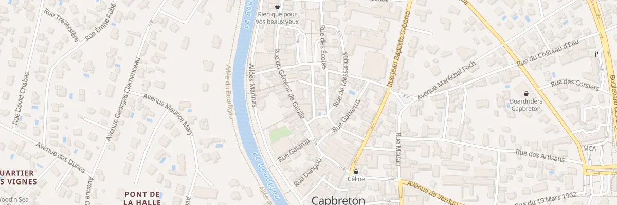 Plan du 7A Rue des Prébendiers à Capbreton