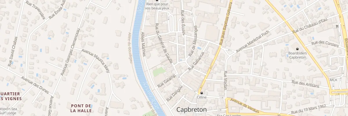 Plan du 3B Rue des Prébendiers à Capbreton
