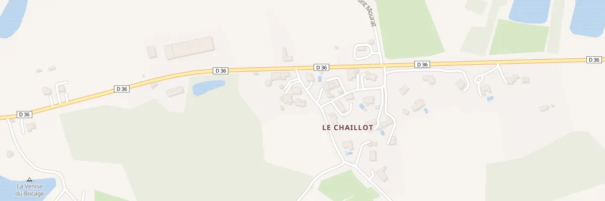 Plan du 308 Le Chaillot à Nesmy